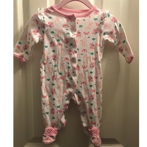 Cute baby girl sleeper